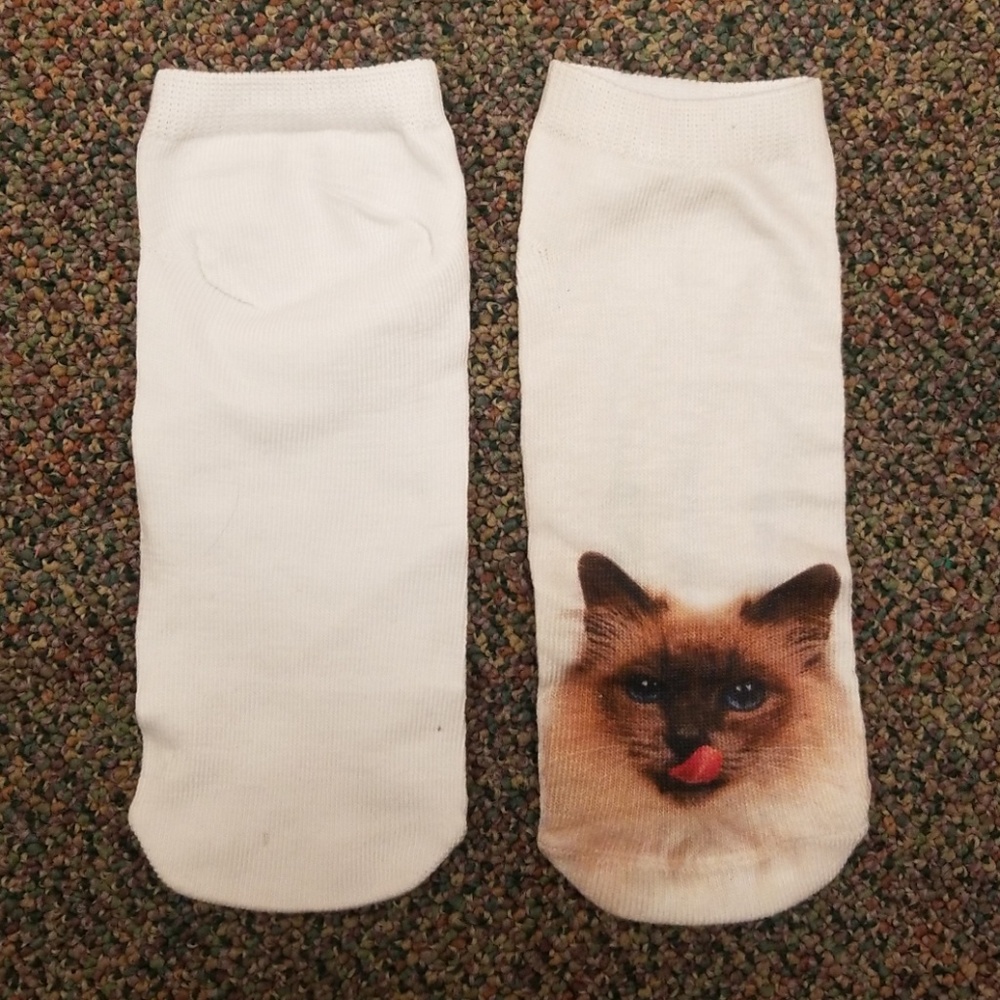 Adorable 1 pair Cartoon Ankle Socks